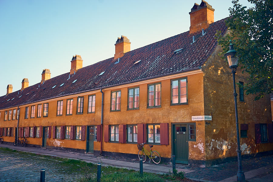 Nyboder — farverige boliger i København